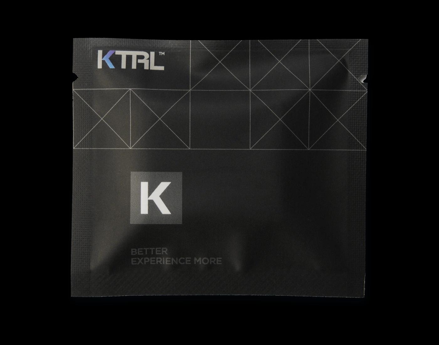 One KTRL individually sealed pouch