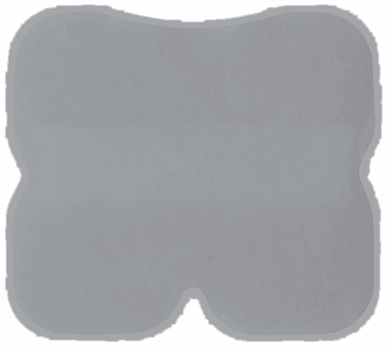 Skin-facing side of the KTRL patch