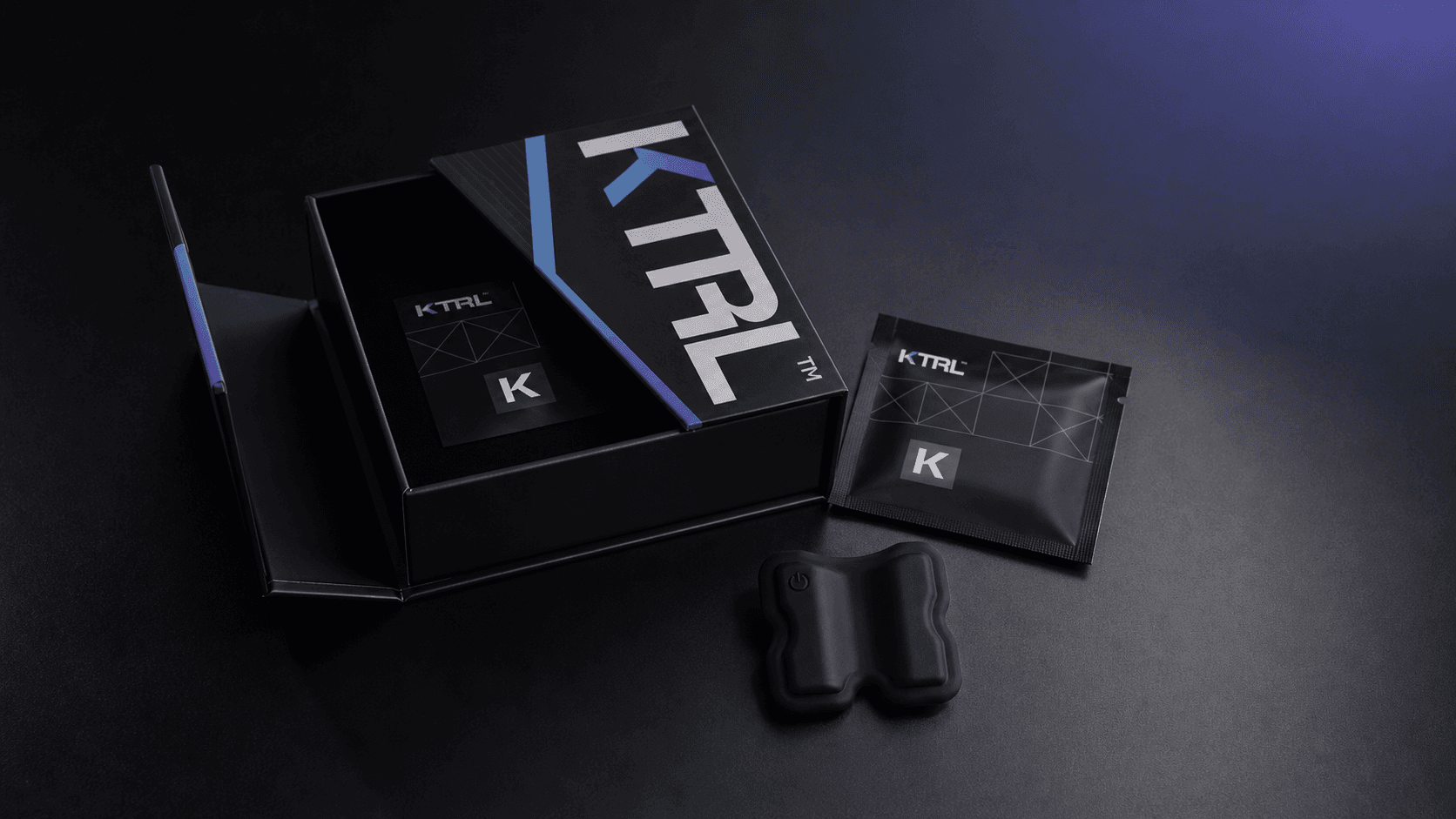 Embalaje KTRL en el momento de ser abierto